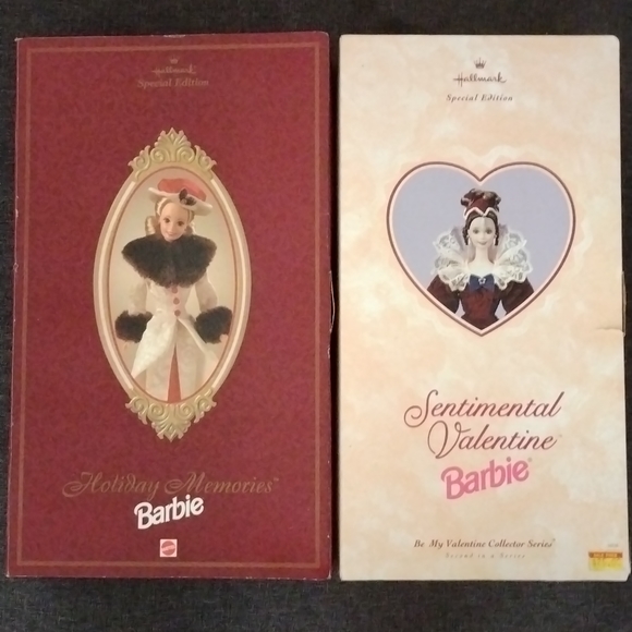2 vintage Hallmark Barbie doll collectables - Picture 2 of 4